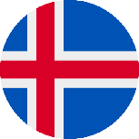 علم دولة آيسلندا (  )