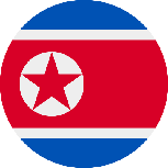 علم دولة كوريا الشمالية (  )