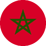 علم دولة المغرب (  )