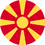 علم دولة مقدونيا (  )