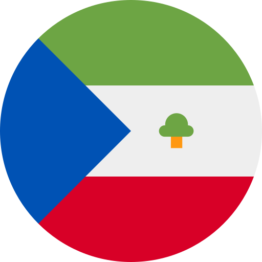 علم دولة غينيا الاستوائي (  )