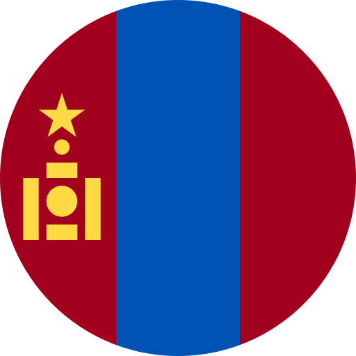 علم دولة منغوليا (  )