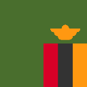 صورة علم زامبيا